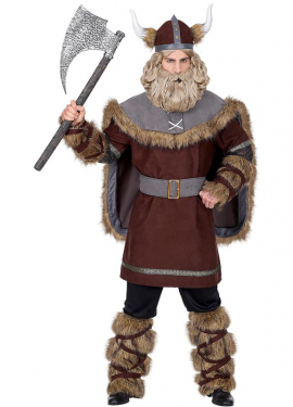 Brown Viking costume for men