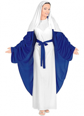Disfraz de Virgen María para mujer