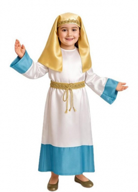 Disfraz de Virgen María para niña