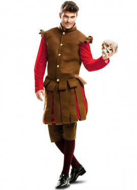 Disfraz de William Shakespeare para hombre