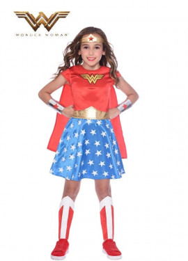 Disfraz de Wonder Woman para niña