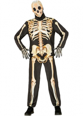 Disfraz Express de Esqueleto para hombre