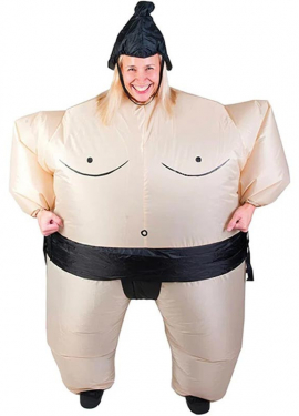 Inflatable Sumo Wrestler Costume for Adults