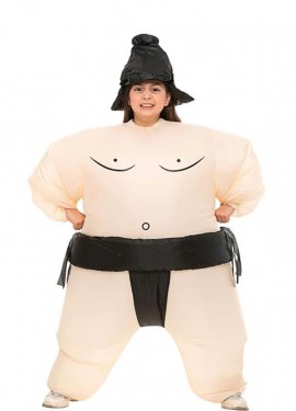 Inflatable Sumo Wrestler Costume for Children