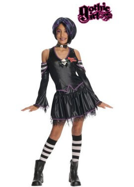 Böswillige Mädchen GOTISCHE MÄDCHEN Kostüm