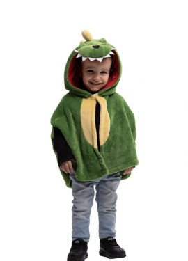 Super Dinosaur Costume or Cape with hood for children