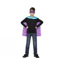 Blue Super Hero Costume or Cape for children