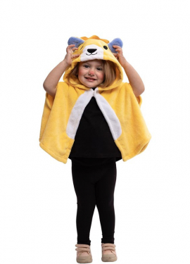 Super Leoncito Costume or Cape with hood for children