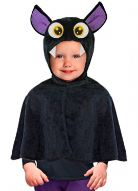 Disfraz o Capelina de Murciélago Peluche para bebé