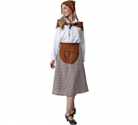 Autumn Chestnut Seller Costume or Kit for Women