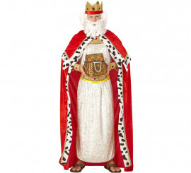 Wizard King Gaspar or Medieval Costume or Kit for men: Cape and Crown