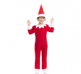 Costume da elfo cattivo o maglia con cappello per bambini