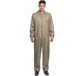 Costume da operaio o tuta beige per uomo