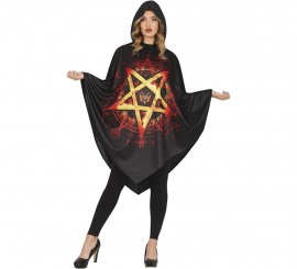 Devil Star Costume or Poncho for Women