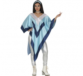 Super Disco Costume or Poncho Trouper for women