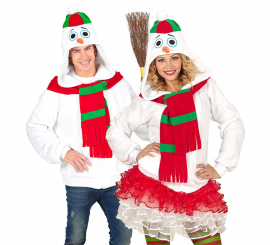 Snowman Costume or Sweatshirt for adults