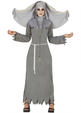 Devil Nun Halloween Costume for Women