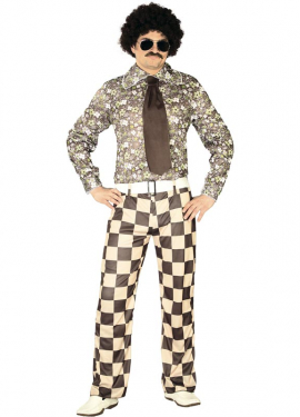 Disco Brady Men's Costume