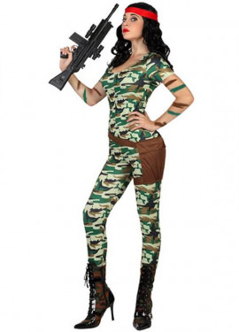 Fun Shack Disfraz Militar Mujer, Disfraz Mujer Militar, Militar Disfraz  Mujer, Disfraz Camuflaje Mujer, Disfraz Militar Chica, Traje Militar Mujer