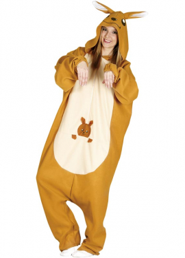 Kangaroo Pajamas Costume for adults