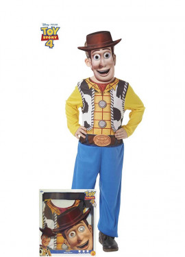 religión Plano Rápido Disfraz y Máscara de Woody para niño