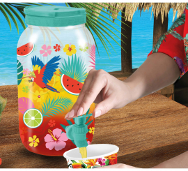 Exotic Tropical Drink Dispenser