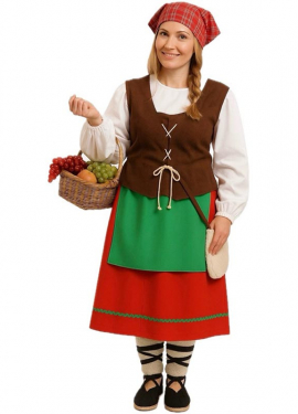 Women's Shepherdess Costume