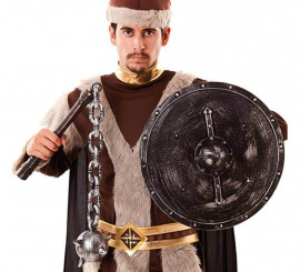 45 Cm Shield and 90 Cm Medieval Mace