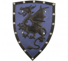 Medieval Foam Shield with Dragon