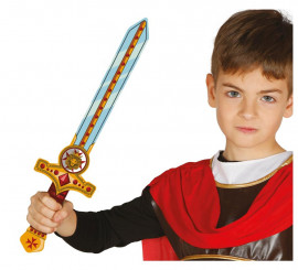 Children's Foam Red and Gold Gladiator Sword