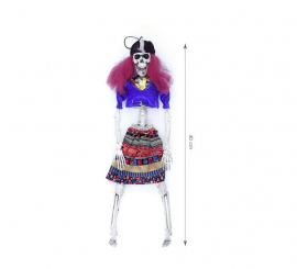 Fortune Teller Woman Skeleton 40 cm