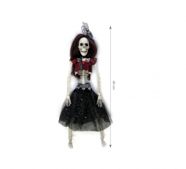 Dark Catrina Bride Skeleton 40 cm