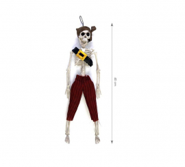 40 cm Pirate Skeleton