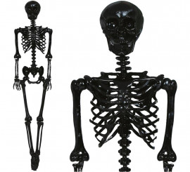 Black skeleton 90 cm