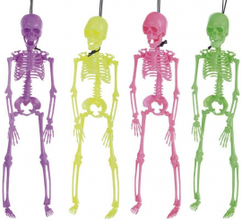 41 cm Neon Skeleton in 4 verschiedenen Farben