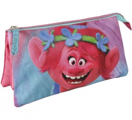 Trolls Poppy Flat Case 22x11 cm