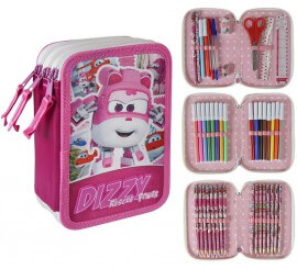 Super Wings Triple Dizzy Case 12x19x6 cm