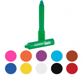 Face stick or makeup bar in various colors. ALPINE