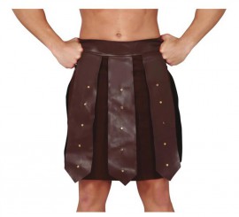 Brown Roman Soldier Skirt