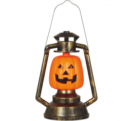 Farol de Calabaza con Luz de 32 cm