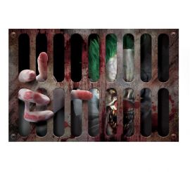 Killer Clown Doormat 60x40 cm