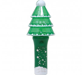 Christmas tree figure with wand and light 13 cm