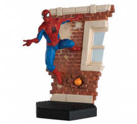 Figura Diorama Spider-man 14 cm Eaglemoss Collection
