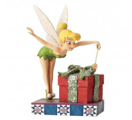 Disney Tinker Bell Jim Shore Pixie Dusted Present Figure