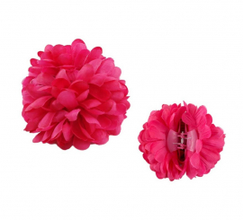 Fuchsia Sevillana-Blume mit 13 cm Clip