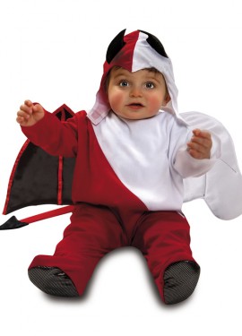 Disfraz Ángel Diablo para Bebés de 7 a 12 meses de Halloween Disfraz Ángel Diablo para Bebés de 7 a 12 meses de Halloween