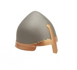 Silver Medieval Helmet