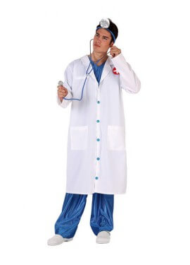 Disfraz de Médico para hombre talla M-L