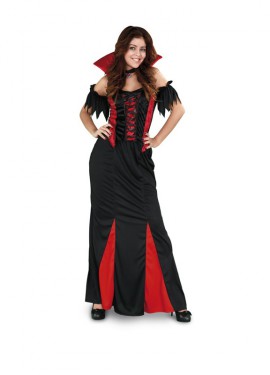 Disfraz de Señora Vampiresa para Halloween Disfraz de Señora Vampiresa para Halloween