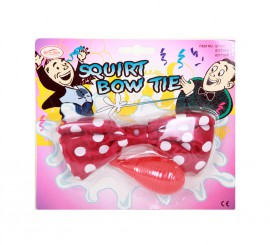 Água ou brincadeira de palhaço de gravata borboleta